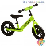 Беговел KIDS 12 д. M 3143-1 зеленый